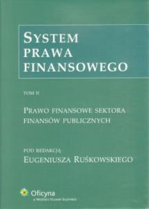 Okładka książki System prawa finansowego Tom 2
