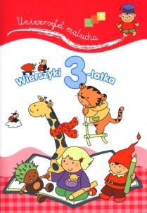 Okładka książki Uniwersytet malucha. Wierszyki 3-latka