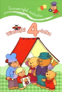 Okładka książki Uniwersytet malucha. Wierszyki 4-latka