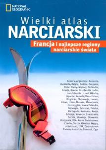 Okładka książki Wielki atlas narciarski - Francja i ... NG