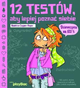 Okładka książki 12 testów, aby lepiej poznać siebie
