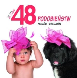 Okładka książki 48 podobieństw psiaków i dzieciaków