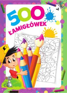 Okładka książki 500 łamigłówek