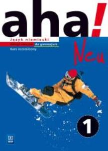 Okładka książki AHA! 1 Neu ćwiczenia ZR WSiP