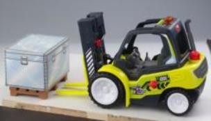 Okładka książki Air Pump Wózek widłowy z pompką 27 cm