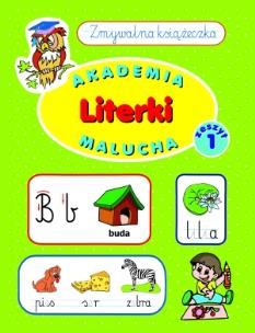 Okładka książki Akademia malucha - Literki zeszyt 1