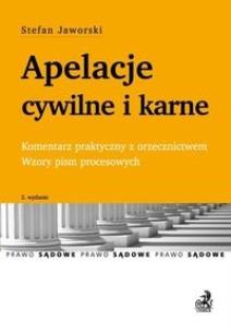 Okładka książki Apelacje cywilne i karne