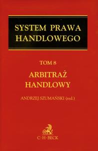 Okładka książki Arbitraż handlowy tom 8