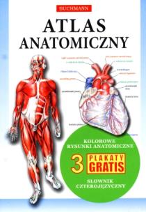 Okładka książki Atlas anatomiczny