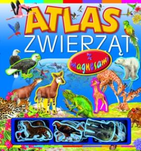 Okładka książki Atlas zwierząt z magnesami
