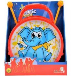 Okładka książki Bębenek ze słonikiem