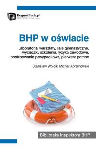 Okładka książki BHP w oświacie