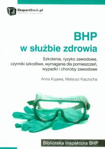Okładka książki BHP w służbie zdrowia