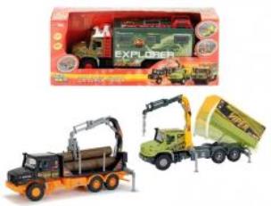 Okładka książki Ciężarówka Explorer 24 cm, 3 rodzaje