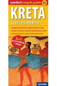 Okładka książki Comfort!map&guide Kreta Część Wschodnia 2w1