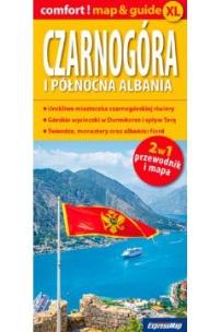 Okładka książki Comfort!map&guide XL Czarnogóra i PN Albania 2w1