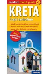 Okładka książki Comfort!map&guide XL Kreta Część zachodnia 2w1
