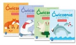 Okładka książki Ćwiczenia z pomysłem. Matematyka SP 2 cz. 1-4 WSiP