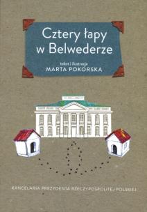 Okładka książki Cztery Lapy w Belwederze