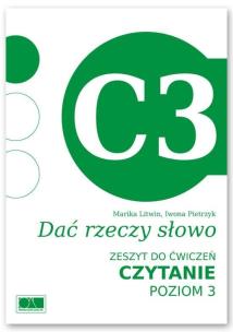Okładka książki Dać rzeczy słowo. Czytanie - poziom 3.
