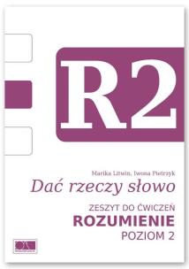 Okładka książki Dać rzeczy słowo. Rozumienie - poziom 2.