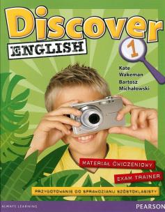 Okładka książki Discover English 1 WB PEARSON