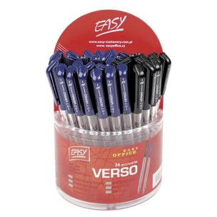 Opakowanie Długopis Verso niebieski czarny 36 sztuk
