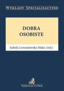 Okładka książki Dobra osobiste