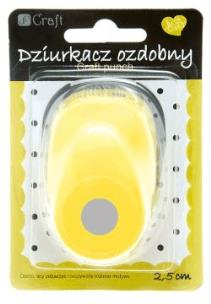 Opakowanie Dziurkacz ozdobny 2,5cm koło bpz