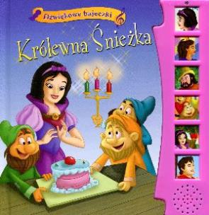 Okładka książki Dźwiękowe bajeczki - Królewna Śnieżka