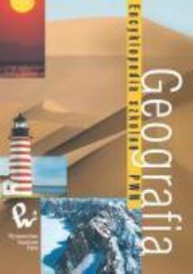 Okładka książki Encyklopedia Szkolna Geografia PWN