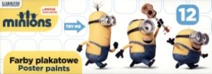 Opakowanie Farby plakatowe 12 kol. Minionki