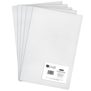 Opakowanie Filc poliestrowy A4 5 sztuk white