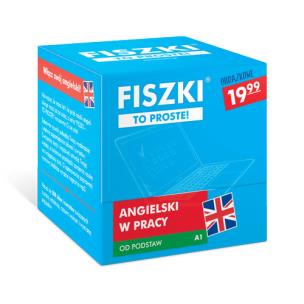 Okładka książki Fiszki obrazkowe Angielski w pracy - od podstaw