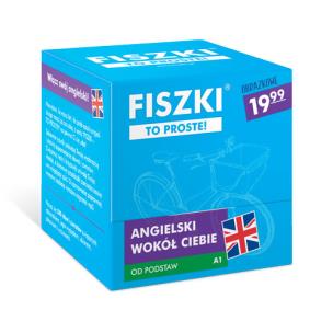 Okładka książki Fiszki obrazkowe Angielski wokół Ciebie od podstaw