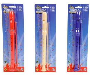 Okładka książki Flet, 3 rodzaje