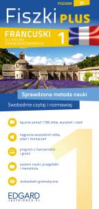 Okładka książki Francuski Fiszki PLUS dla średnio zaawansowanych 1