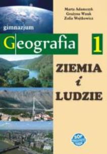 Okładka książki Geografia GIM 1 Ziemia i ludzie podręcznik SOP