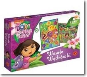 Okładka książki GRA 2 W 1 CHIŃCZYK + WYŚCIG MAXI - DORA POZNAJE ŚWIAT