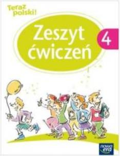 Okładka książki J.Polski SP 4 Teraz polski! ćw. NE
