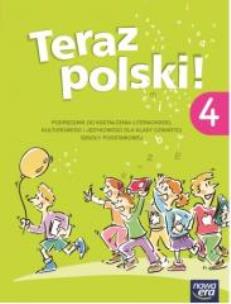Okładka książki J.Polski SP 4 Teraz polski! Podr. NE