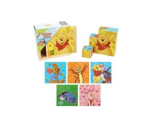 Opakowanie Klocki drewniane obrazkowe Kubuś Puchatek