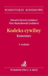 Okładka książki Kodeks cywilny. Komentarz 5 wydanie