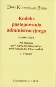Okładka książki Kodeks postępowania administracyjnego Komentarz