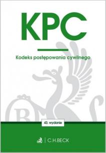 Okładka książki Kodeks postępowania cywilnego