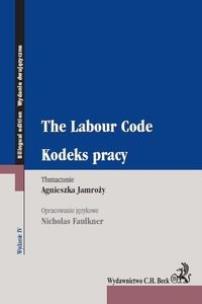 Okładka książki Kodeks pracy The Labour Code