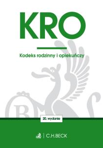 Okładka książki Kodeks rodzinny i opiekuńczy