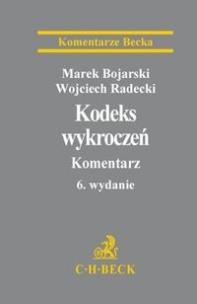 Okładka książki Kodeks wykroczeń Komentarz