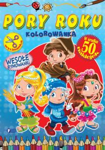 Okładka książki Kolorowanka. Pory roku