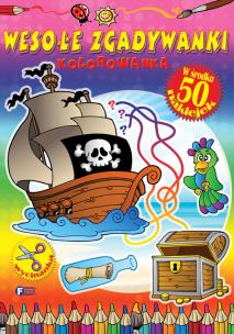 Okładka książki Kolorowanka. Wesołe zgadywanki